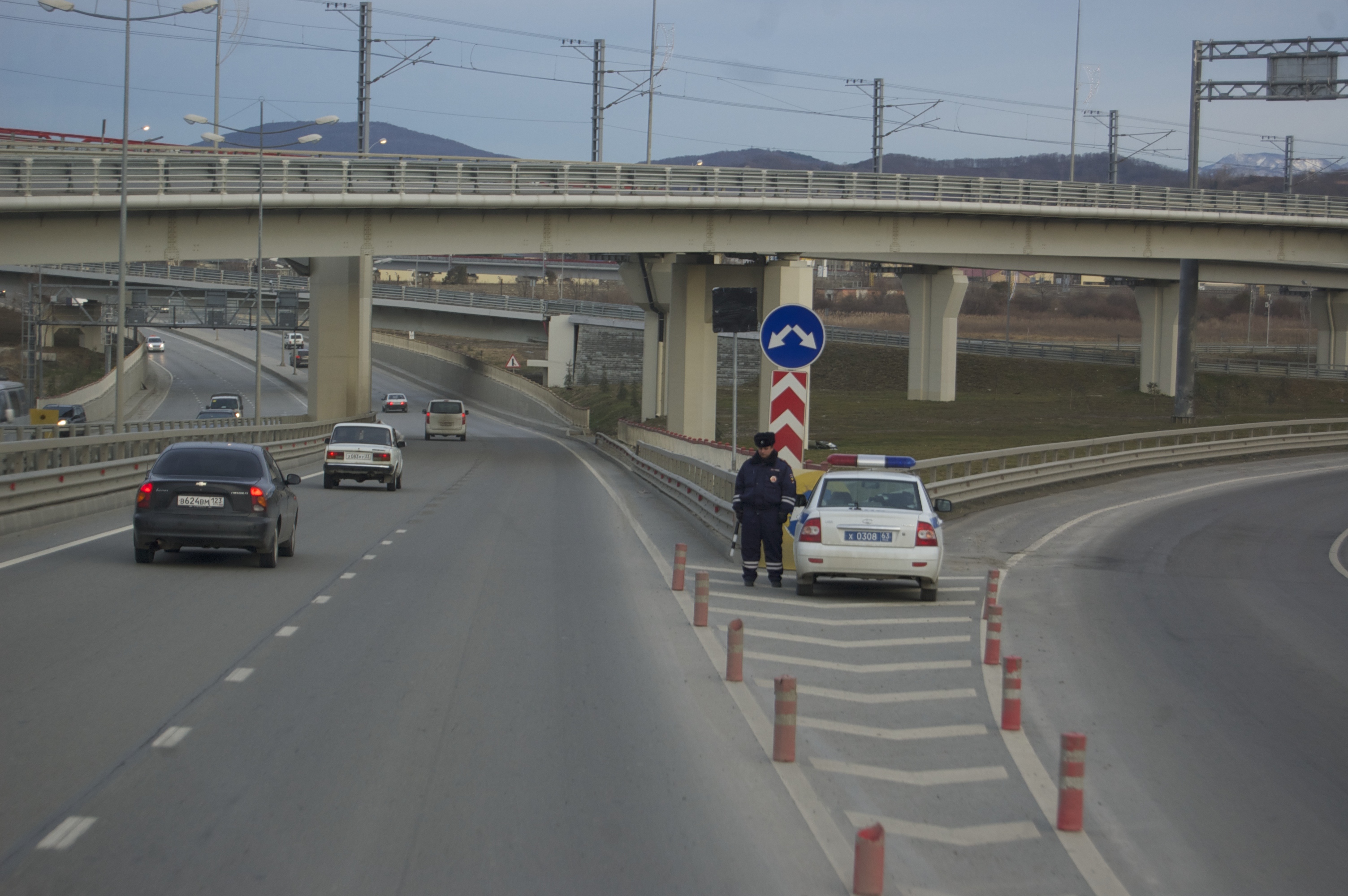 Kontrollen auf den Straßen